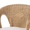 Baxton Studio Abbey Modern Bohemian Natural Brown Antique Rattan 3Piece Living Room Set 219-12717-12718-ZORO - alternate 5